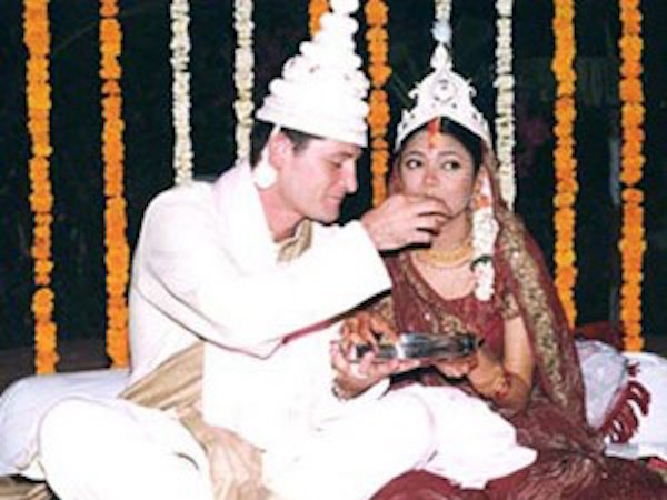 Mike Brearley and Mana Sarabhai