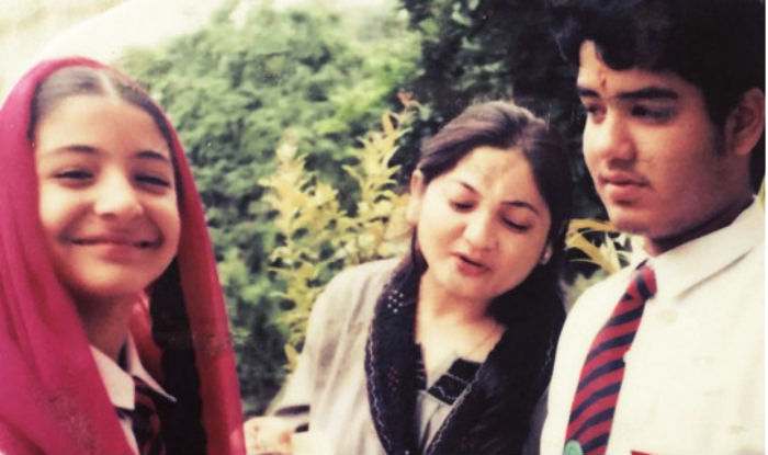 Anushka Sharma with her brother