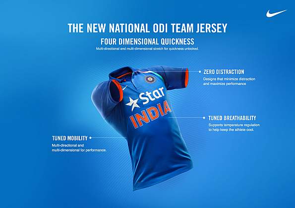 Team India new Nike Jersey