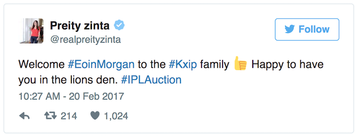 Preity Zinta tweet 3