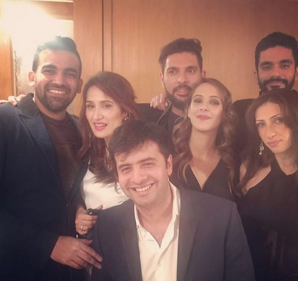 Sagarika Zaheer Yuvraj Hazel