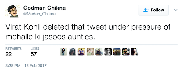 Virat Kohli trolled 9