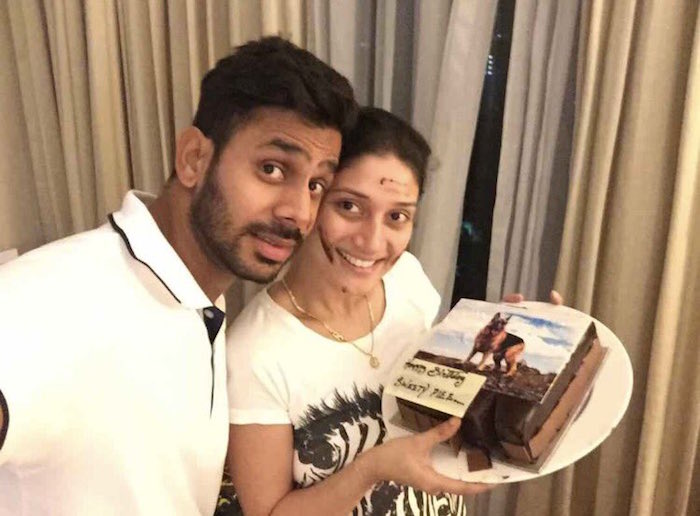 Manoj Tiwary and Susmita Roy