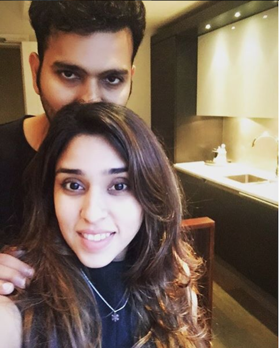 Rohit Sharma and Ritika Sajdeh