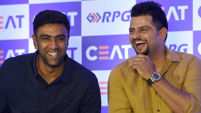 Ashwin and Raina