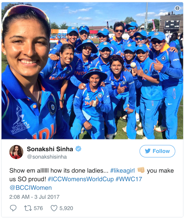 Sonakshi Sinha Tweet