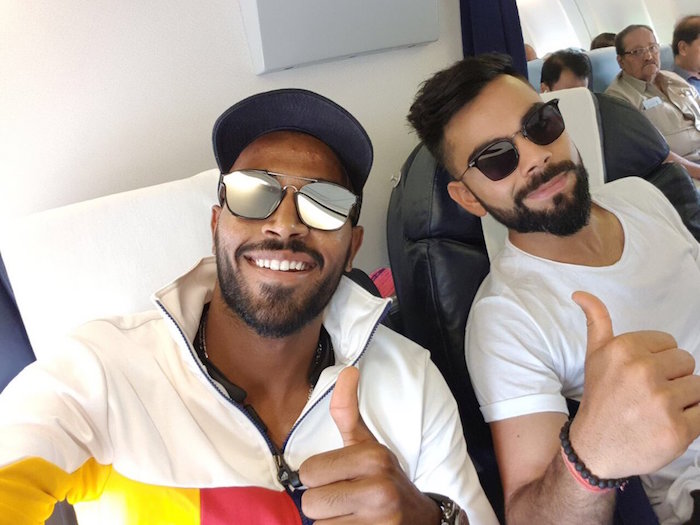 Hardik Pandya and Virat Kohli