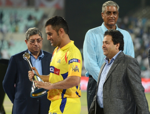 N. Srinivas, MS Dhoni