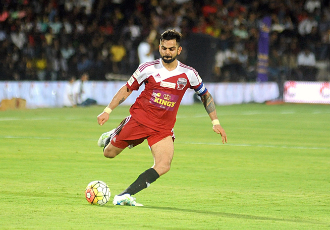 Virat Kohli football