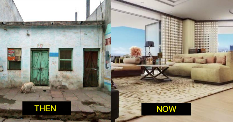 Virat Kohli old & new home