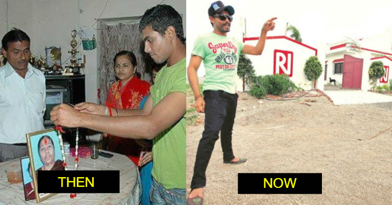 ravindra jadeja old & new home