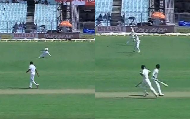 Fake-fielding by Dinesh Chandimal