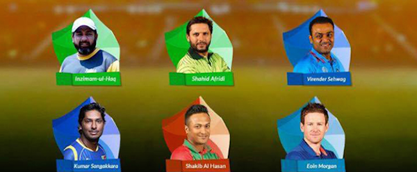 T10 league brand ambassadors