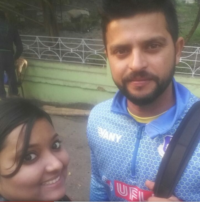 Suresh Raina fan girl