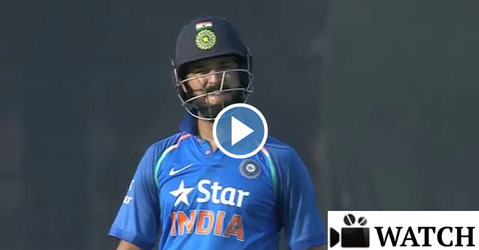 WATCH : The emotional celebration by Yuvraj Singh after completing his 14th ODI century