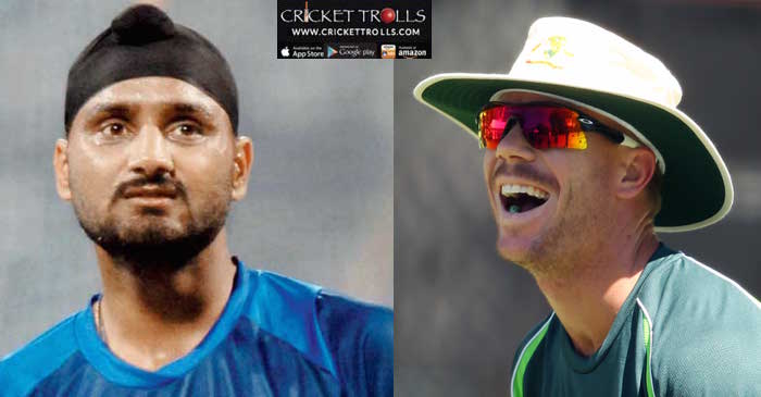 David Warner trolls Harbhajan Singh for his series whitewash prediction