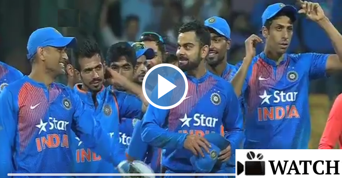 WATCH: Team India’s Winning Moment In The 3rd T20I against England WATCH: Team India’s Winning Moment In The 3rd T20I against England