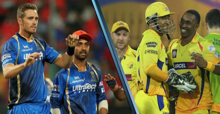 Chennai Super Kings and Rajasthan Royals set to make a comeback