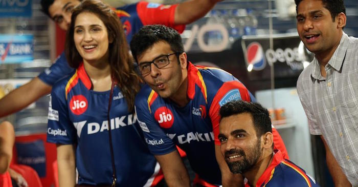 IPL 2017: Zaheer Khan’s rumoured girlfriend Sagarika Ghatge spotted in Delhi Daredevils match