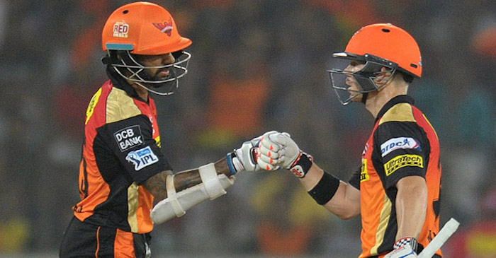 David Warner and Shikhar Dhawan creates new IPL record