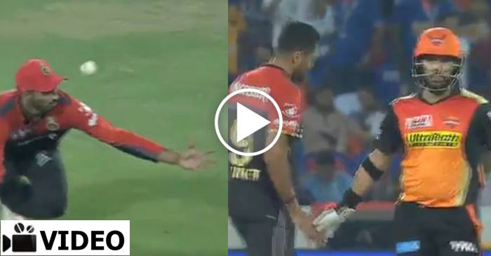 WATCH: Yuvraj Singh shakes hand with RCB bowler Aniket Choudhary #SpiritofCricket