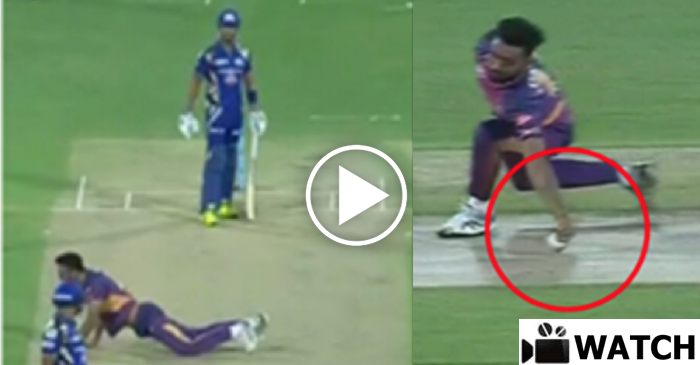 WATCH: Jaydev Unadkat’s one-handed stunning catch dismisses Lendl Simmons in IPL 2017 final