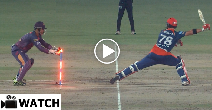 WATCH: Lightning fast MS Dhoni stuns Corey Anderson