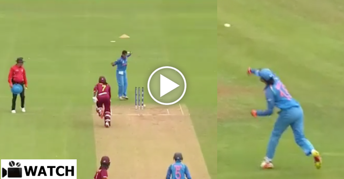 WATCH: Smriti Mandhana’s rocket throw to run-out Stafanie Taylor