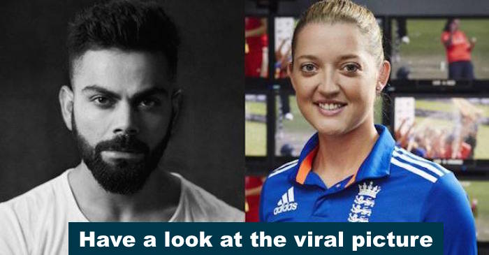 A picture of Virat Kohli clicked with Sarah Taylor and friends is viral on the internet