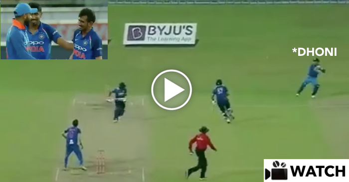 WATCH: MS Dhoni’s brilliance to run out Wanidu Hasaranga