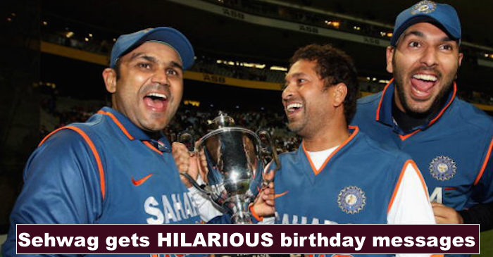 Cricketers wish Virender Sehwag on his 39th birthday