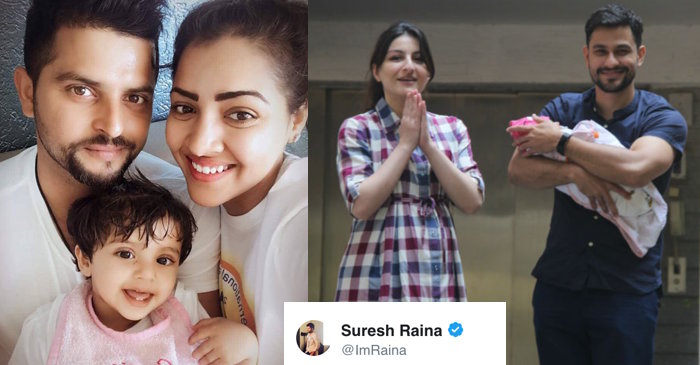 Suresh Raina congratulates Soha Ali Khan & Kunal Khemu on becoming proud parents of a baby girl