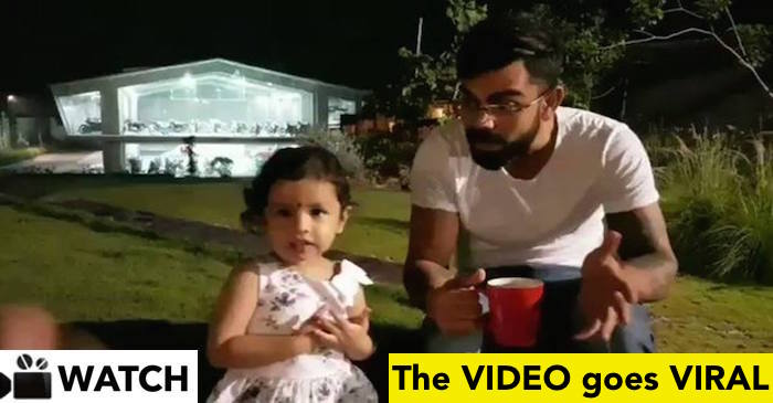 VIDEO: Virat Kohli meets MS Dhoni’s daughter Ziva in Ranchi