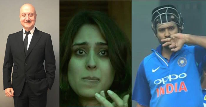 Anupam Kher touched by Rohit Sharma-Ritika Sajdeh beautiful chemistry, posts a lovely message on Twitter