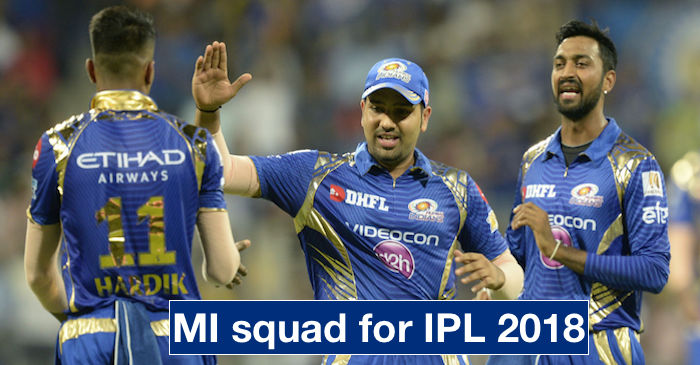 IPL 2018: Mumbai Indians complete squad