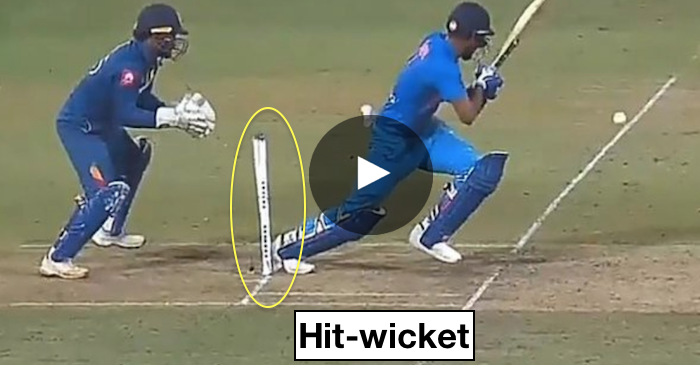 VIDEO: KL Rahul becomes 1st Indian batsman to get out hit-wicket in T20Is