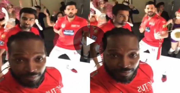 WATCH: Chris Gayle, Yuvraj Singh, Ravichandran Ashwin dancing to peppy tunes
