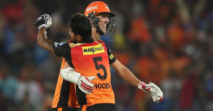 Twitter erupts as Bill Stanlake’s last-ball four helps SRH defeat MI in a thriller