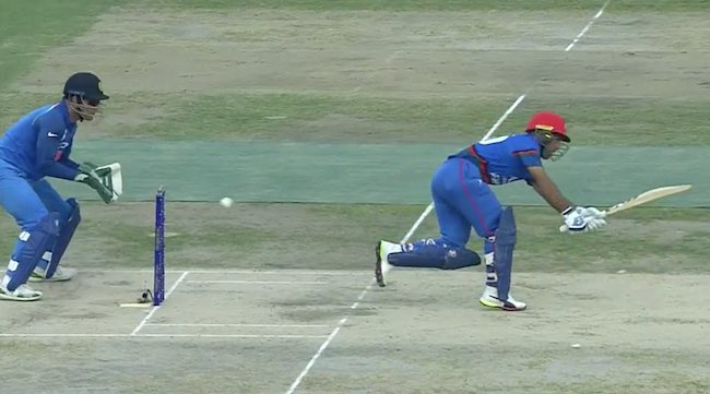 MS Dhoni stumping