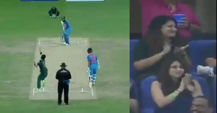 WATCH: Rohit Sharma hits a six and his wife Ritika Sajdeh applauds
