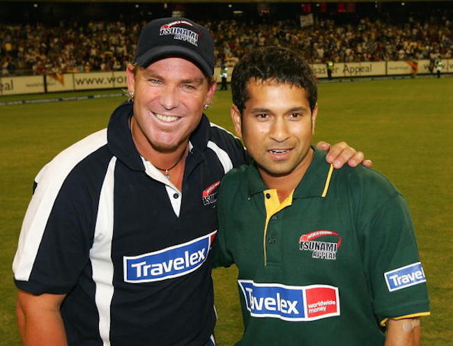 Shane Warne, Sachin Tendulkar