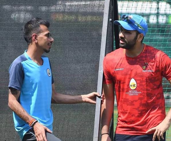 Yuzvendra Chahal, Rohit Sharma