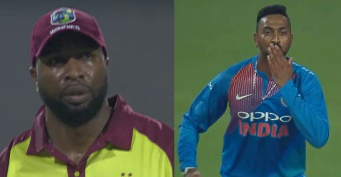 WATCH: Krunal Pandya’s animated celebration after dismissing Kieron Pollard