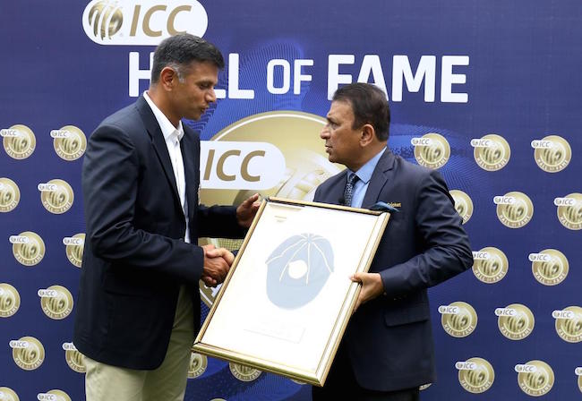 Rahul Dravid ICC Hall of fame