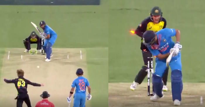WATCH: Adam Zampa bamboozles Rohit Sharma with a flipper