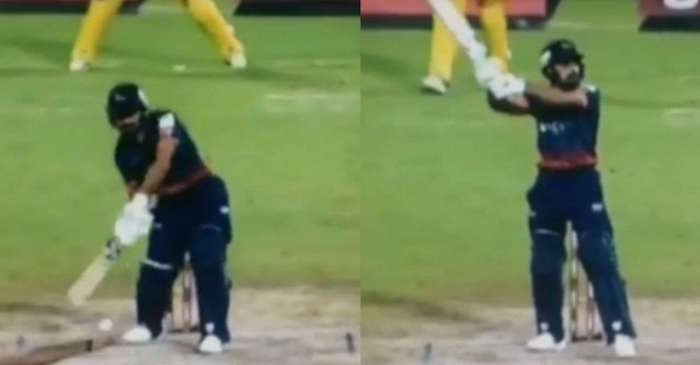 WATCH: Rashid Khan emulates MS Dhoni’s signature ‘helicopter shot’ in T10 league