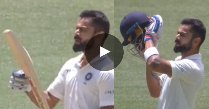 WATCH: Virat Kohli’s silent celebration after smashing 25th Test century