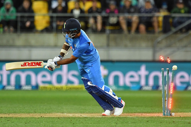 Shikhar-Dhawan-clean-bowled