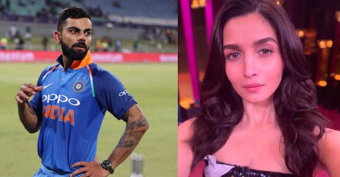 Alia Bhatt congratulates Team India skipper Virat Kohli for his on-field exploits