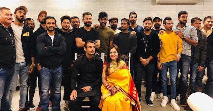 Newlywed Siddharth Kaul hosts Virat Kohli & Co. at his residence for dinner